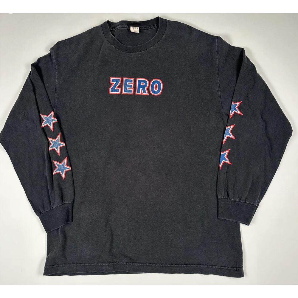 Vintage 2000s Zero Long Sleeve Shirt Medium